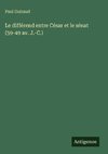 Le différend entre César et le sénat (59-49 av. J.-C.)