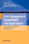 Data Management Technologies and Applications