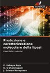 Produzione e caratterizzazione molecolare della lipasi