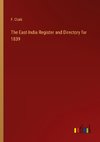 The East-India Register and Directory for 1839