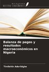 Balanza de pagos y resultados macroeconómicos en Nigeria