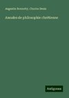 Annales de philosophie chrétienne