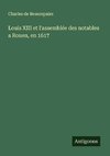 Louis XIII et l'assemblée des notables a Rouen, en 1617