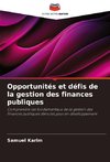 Opportunités et défis de la gestion des finances publiques