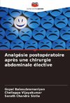 Analgésie postopératoire après une chirurgie abdominale élective