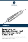 Bewertung von Stentoberflächen nach dem Elektropolieren mittels DOE