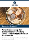 Aufschlüsselung der Einkommensverteilung unter landwirtschaftlichen Haushalten