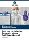 Erlernen technischer Gesten in einem Praktikumsbereich