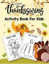 Thanksgiving Activity Book for Kids