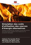 Simulation des coûts d'utilisation des sources d'énergie alternatives