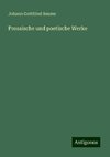 Prosaische und poetische Werke