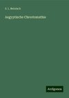 Aegyptische Chrestomathie