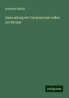 Anwendung der Darwinschen Lehre auf Bienen