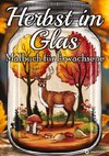 Herbst Malbuch für Erwachsene - Miniaturwelten Pocket World Taschenwelt Glaswelten