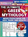 The Ultimate Greek Mythology Mixed Puzzle Book for Kids, Teens, and Adults