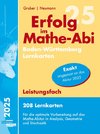 Erfolg im Mathe-Abi 2025, 208 Lernkarten Leistungsfach Allgemeinbildendes Gymnasium Baden-Württemberg