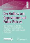 Der Einfluss von Oppositionen auf Public Policies