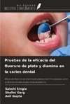 Pruebas de la eficacia del fluoruro de plata y diamina en la caries dental