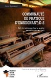 Communauté de pratique d¿enseignant-e-s