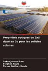 Propriétés optiques du ZnS dopé au Cu pour les cellules solaires