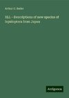 XLI.¿Descriptions of new species of lepidoptera from Japan