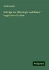 Beiträge zur Ethnologie und darauf begründete Studien