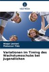 Variationen im Timing des Wachstumsschubs bei Jugendlichen