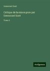 Critique de la raison pure par Emmanuel Kant