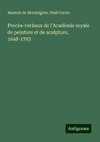 Procès-verbaux de l'Académie royale de peinture et de sculpture, 1648-1793