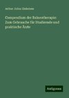 Compendium der Balneotherapie: Zum Gebrauche für Studirende und praktische Ärzte