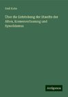 Über die Entstehung der Staedte der Alten, Komenverfassung und Synoikismus