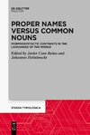 Proper Names versus Common Nouns