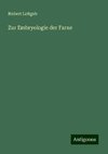 Zur Embryologie der Farne