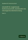 Zeitschrift für vergleichende Rechtswissenschaft, einschliesslich der ethnologischen Rechtsforschung