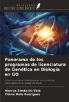 Panorama de los programas de licenciatura de Genética en Biología en GO