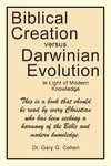 Biblical Creation versus Darwinian Evolution