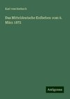 Das Mitteldeutsche Erdbeben vom 6. März 1872