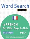 WORD SEARCH IN FRENCH FOR KIDS