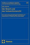 Der Brexit und das Subventionsrecht