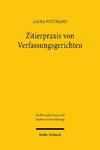 Zitierpraxis von Verfassungsgerichten