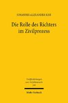 Die Rolle des Richters im Zivilprozess