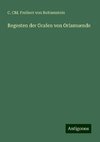 Regesten der Grafen von Orlamuende