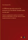 La Différence qui existe entre le Cal provisoire et le Cal définitif. Est-elle fondée, est-elle utile?