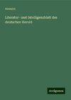 Literatur- und Intelligenzblatt des deutschen Herold