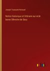 Notice historique et littéraire sur m.le baron Silvestre de Sacy