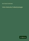 Ueber deutsche Volksetymologie