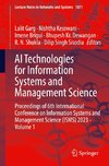 AI Technologies for Information Systems and Management Science