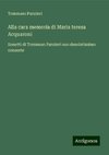 Alla cara memoria di Maria teresa Acquaroni