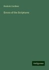 Errors of the Scriptures