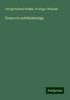 Essays in ophthalmology